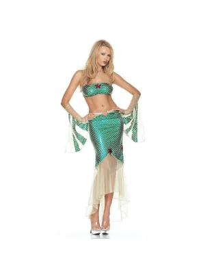 Adult Sexy Green Mermaid Costume