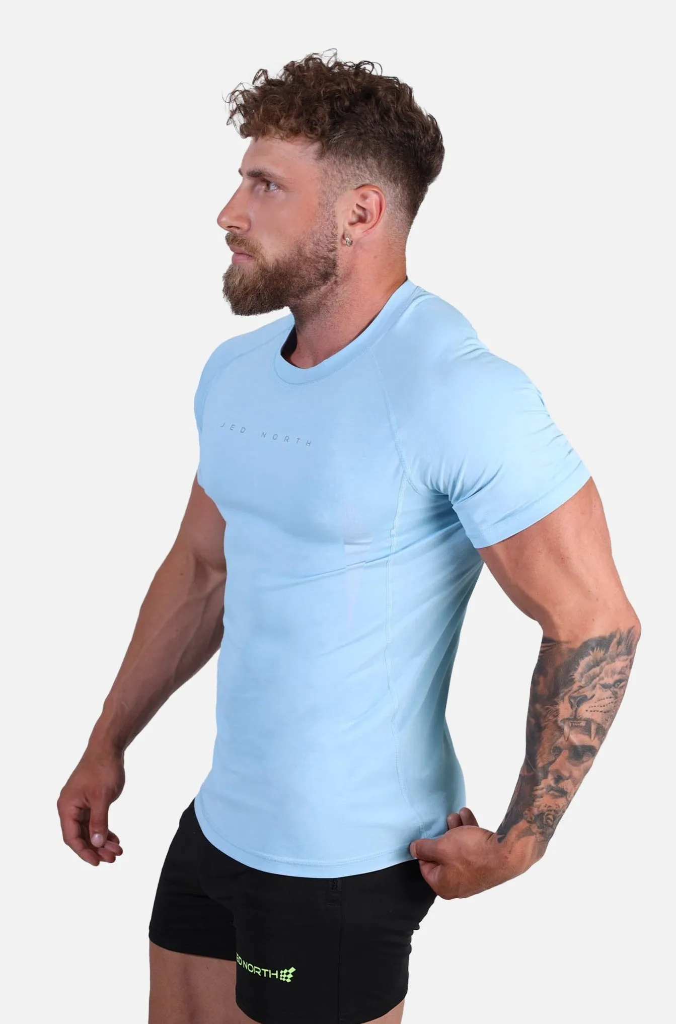 Agile Short Sleeve Training Tee - Arctic Blue