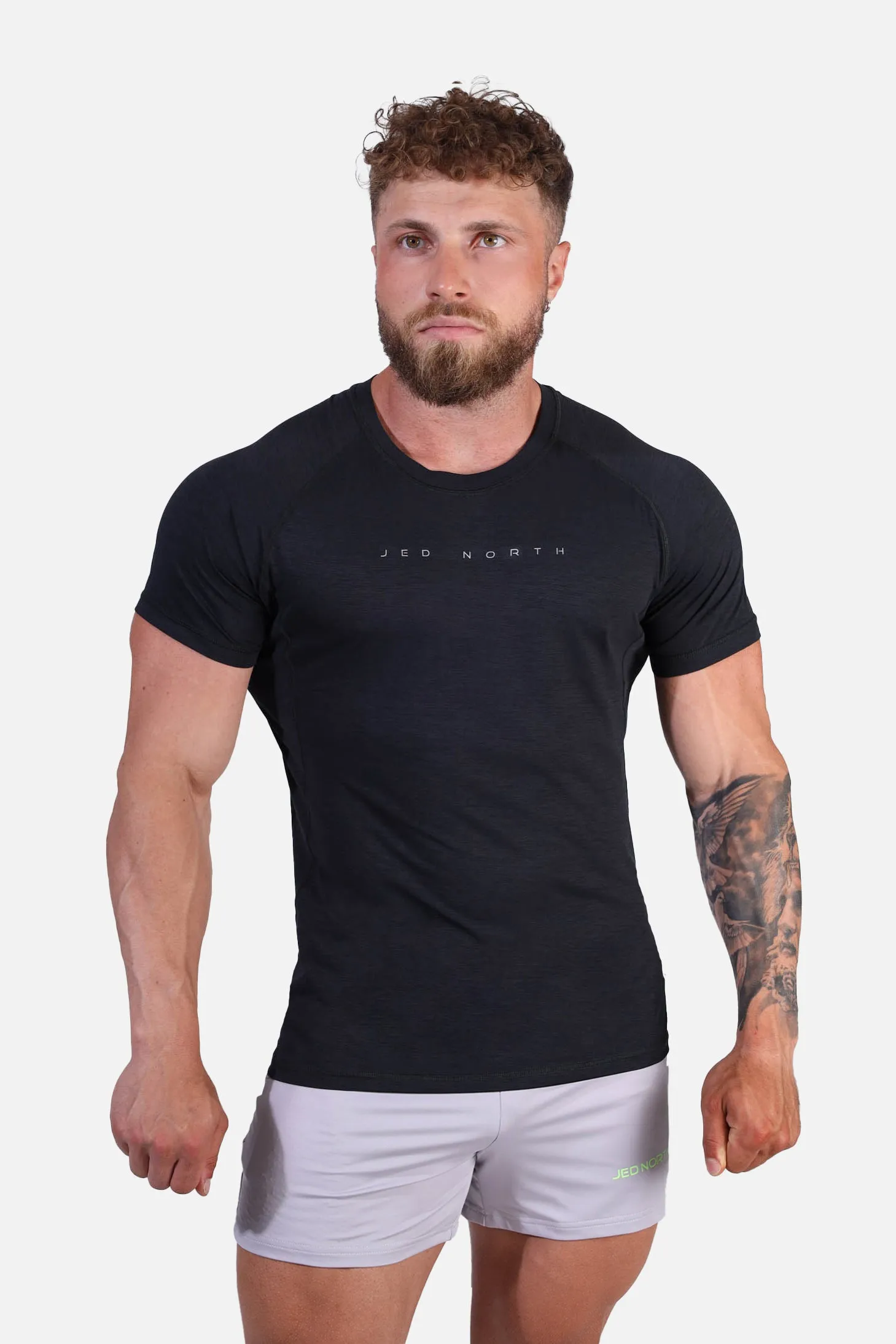 Agile Short Sleeve Training Tee - Charcoal Black