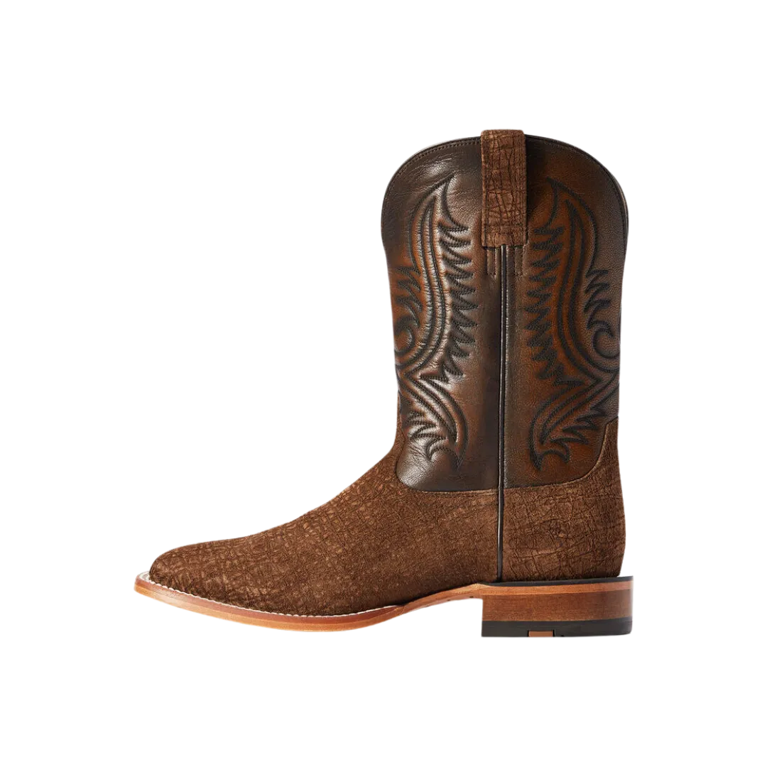 Ariat Men's Circuit Paxton Antique Tan Hippo Square Toe Boot