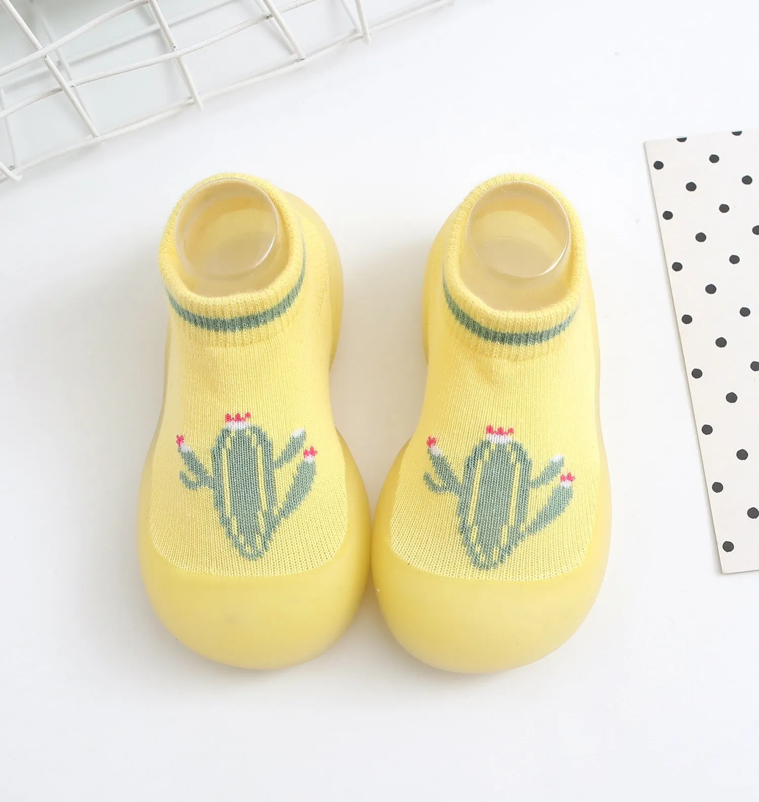 Baby Socks Shoes/ Cotton Breathable Lightweight Slip-on Sneak