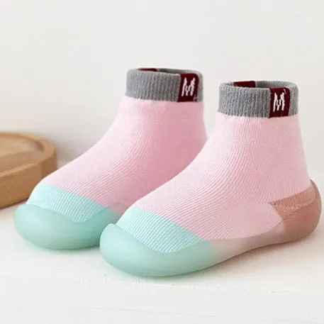 Baby Socks/ Shoes Infant Color Matching Cute Kids Boys Shoes for 4-6 yrs