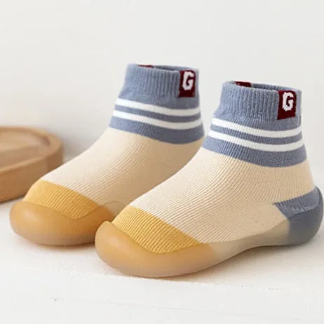 Baby Socks/ Shoes Infant Color Matching Cute Kids Boys Shoes for 4-6 yrs