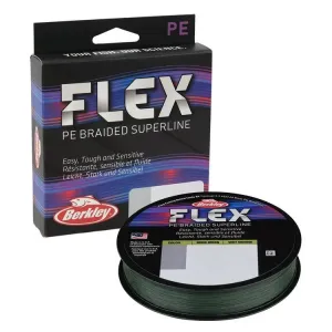 Berkley Flex PE Braided Superline 300 yards spool Moss Green