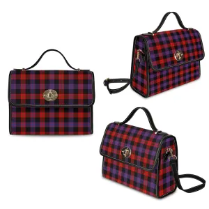 Broun Modern Tartan Waterproof Canvas Bag