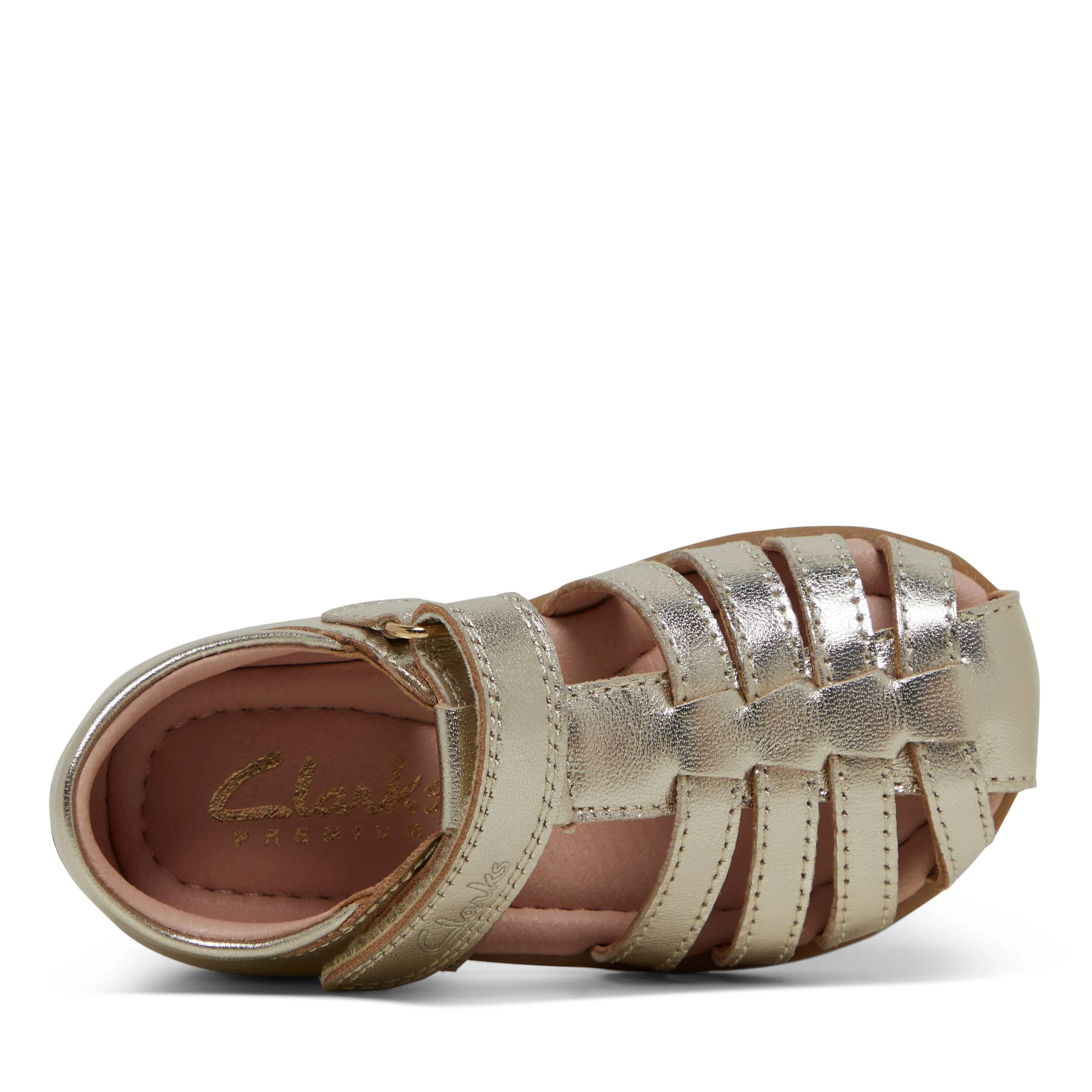 CLARKS SHELLY D FIT - GOLD