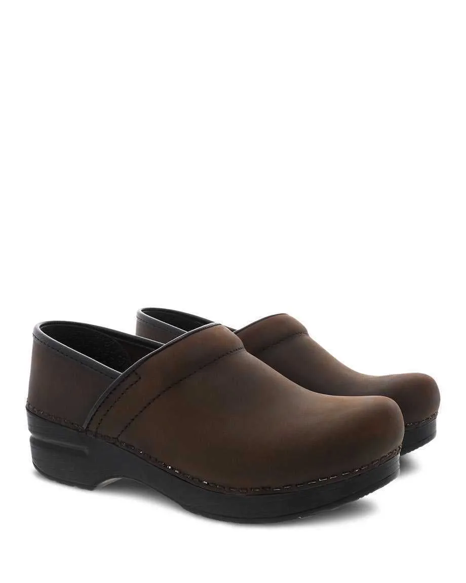 Dansko Professional Clog Color: Antique Brown/Black