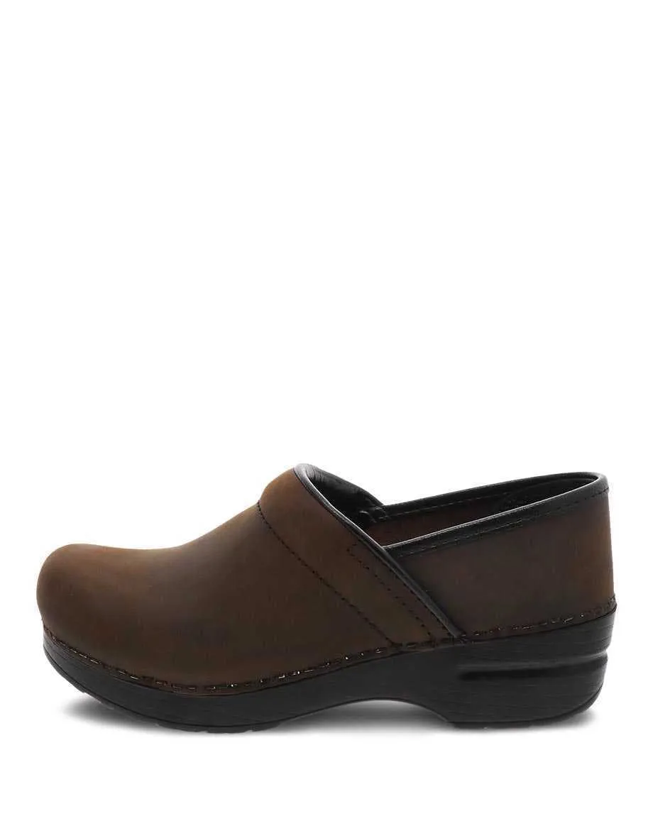 Dansko Professional Clog Color: Antique Brown/Black