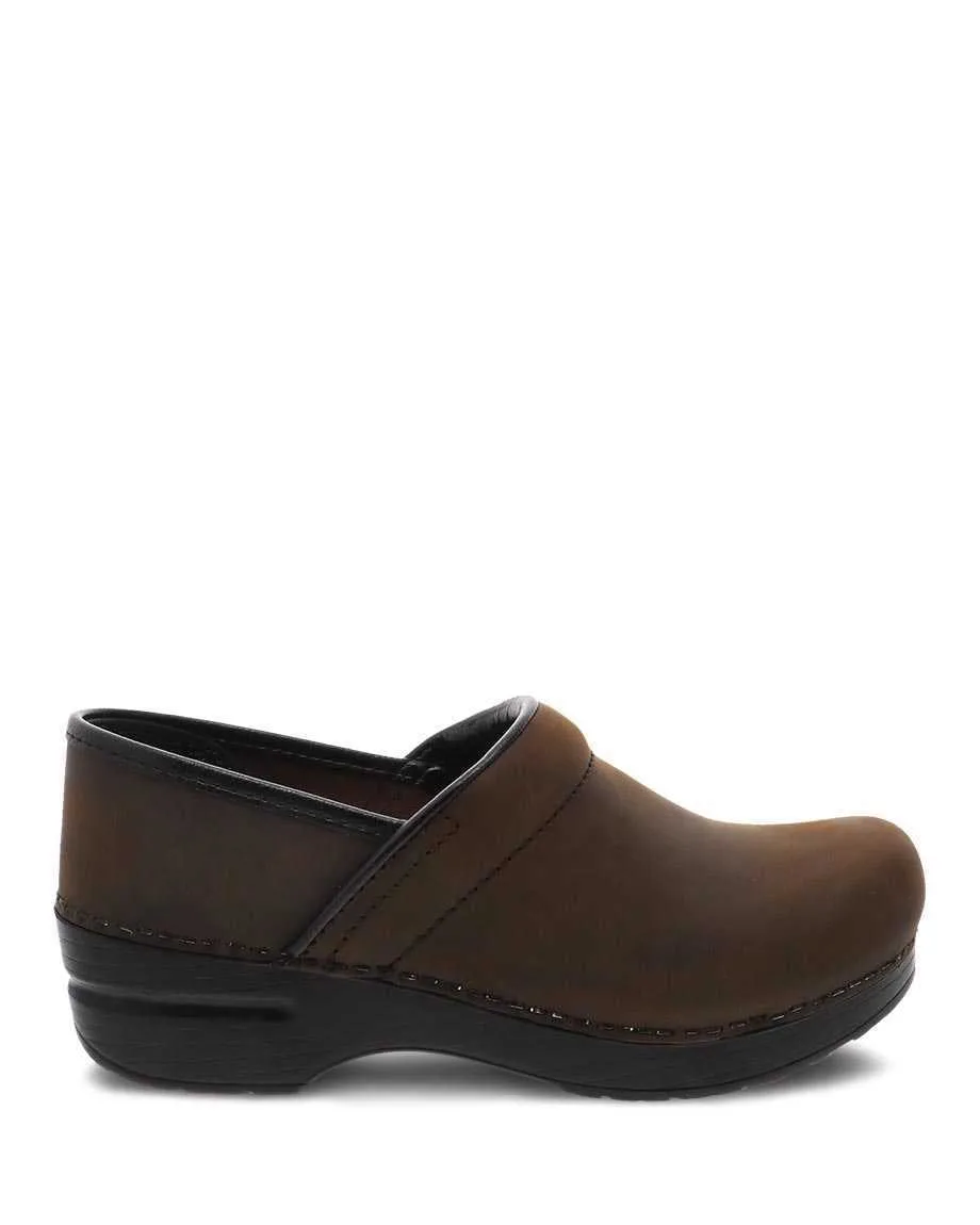 Dansko Professional Clog Color: Antique Brown/Black