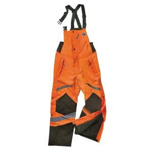 Ergodyne 25636 8928 2XL Orange Class E Hi-Vis Insulated Bibs