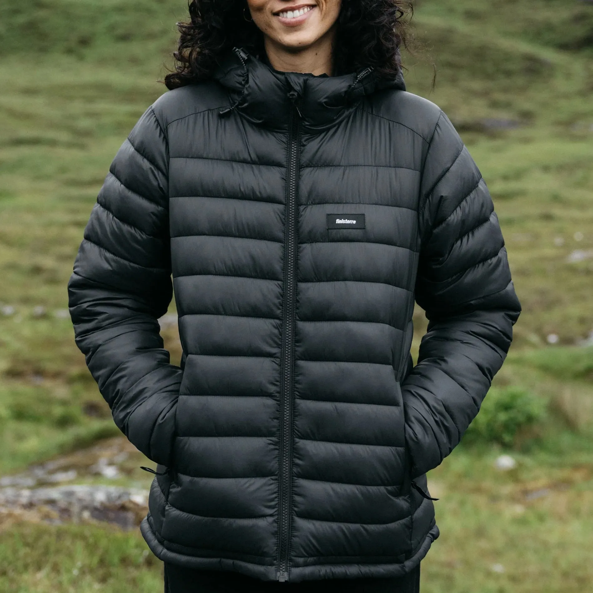 Finisterre Women's Nimbus Hooded Zip Jacket