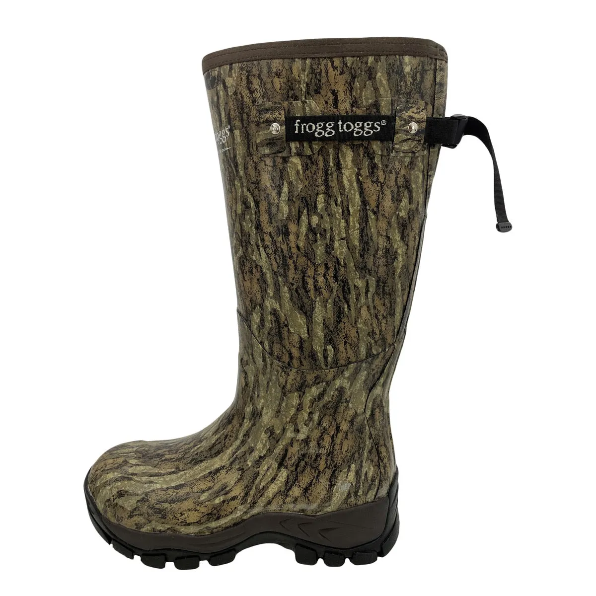 Frogg Toggs Mens Mossy Oak Bottomland Ridge Buster Waterproof Snake Boot