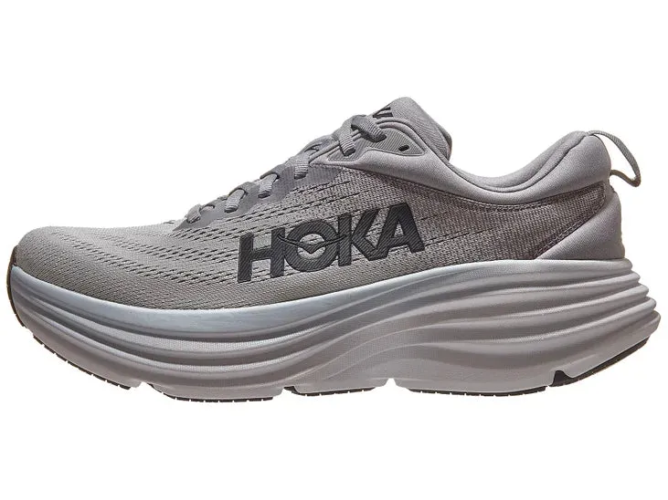 Hoka | Bondi 8 | Men's | Sharkskin/ Harbor Mist