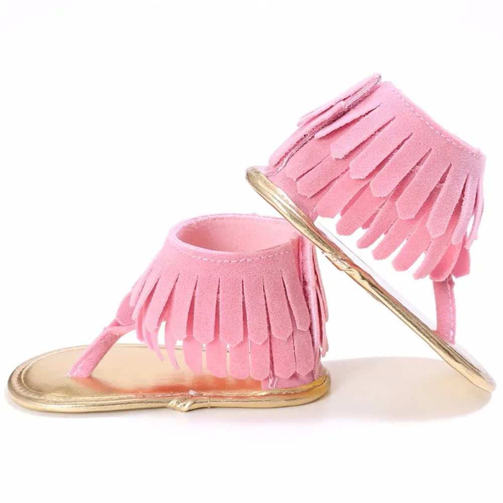 Infant Fringed Sandals