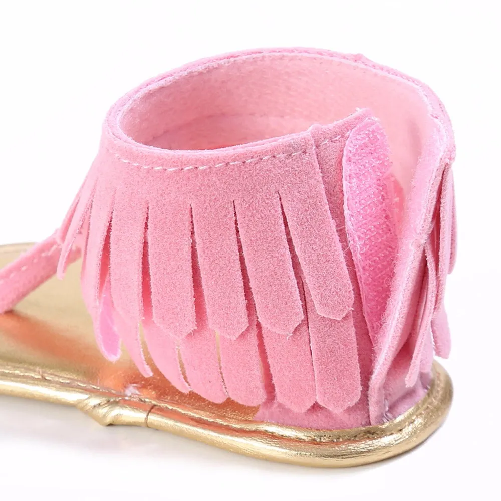 Infant Fringed Sandals