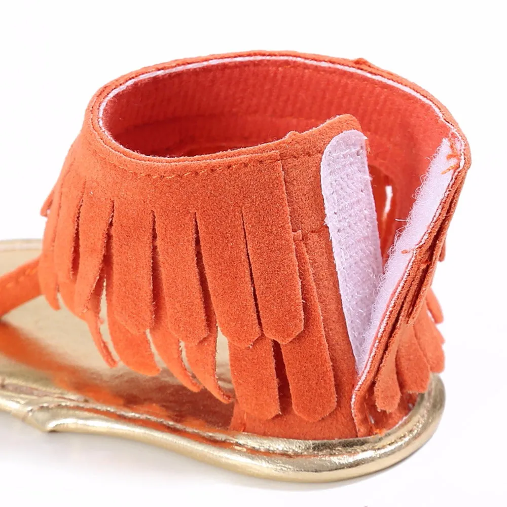 Infant Fringed Sandals