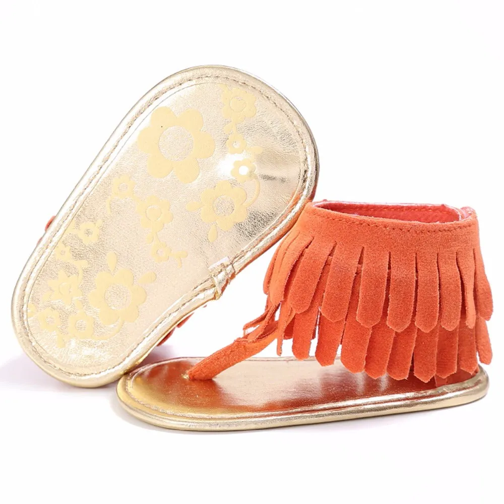 Infant Fringed Sandals