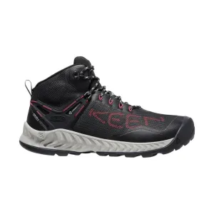 KEEN Men's NXIS EVO Waterproof Boot - Black/Red Carpet - ONLINE STORE CREDIT/EXCHANGE ONLY