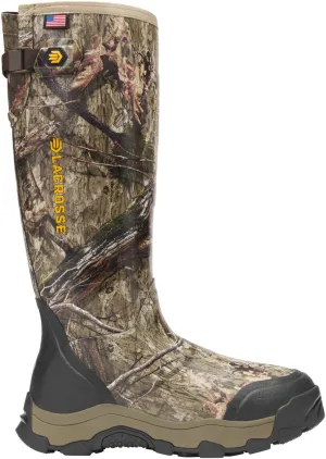 Lacrosse Mens Alpha Evolution 800G Mossy Oak Country DNA Rubber Hunting Boots