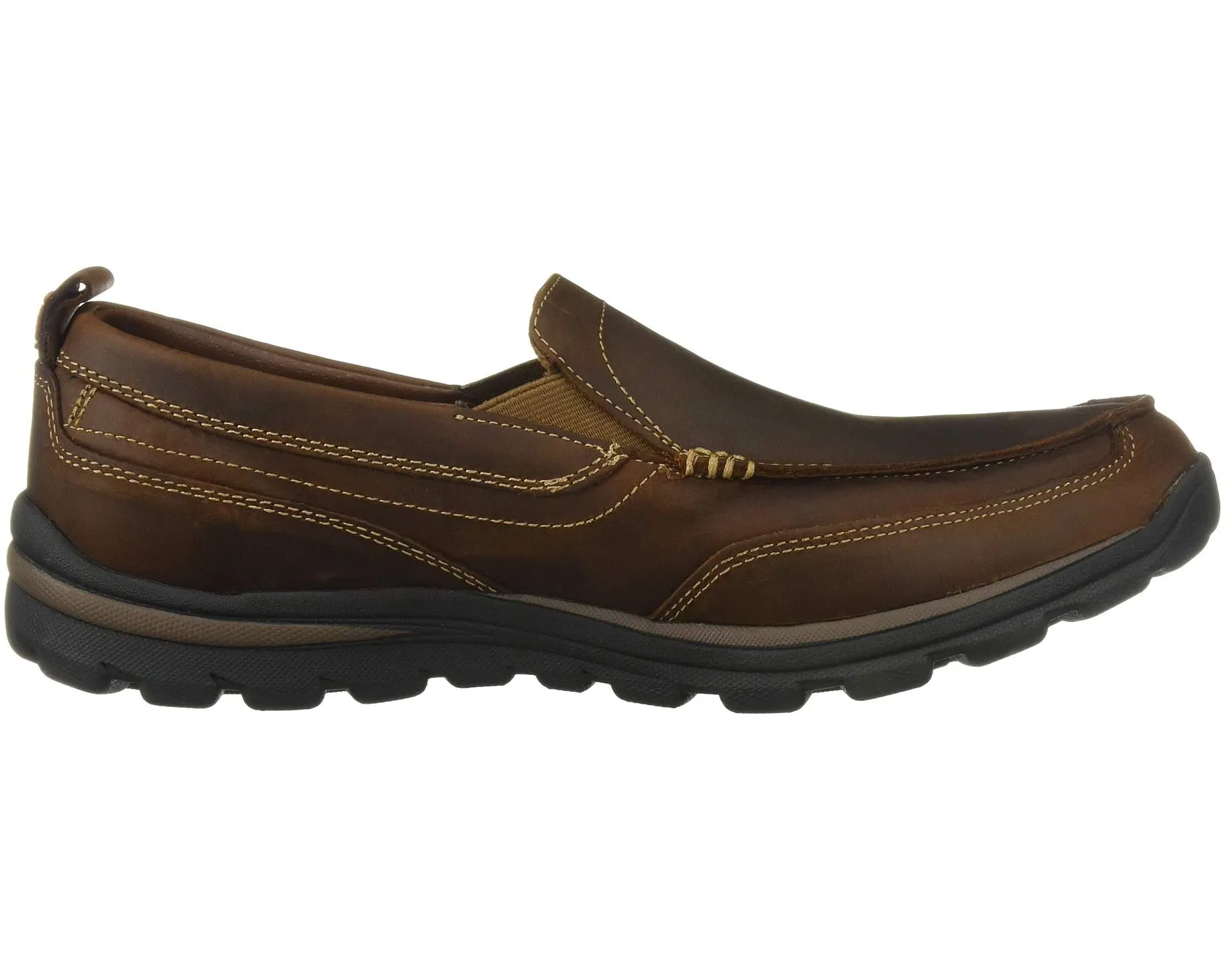 Loafers Relaxed Fit Superior - Gains SKECHERS, brown