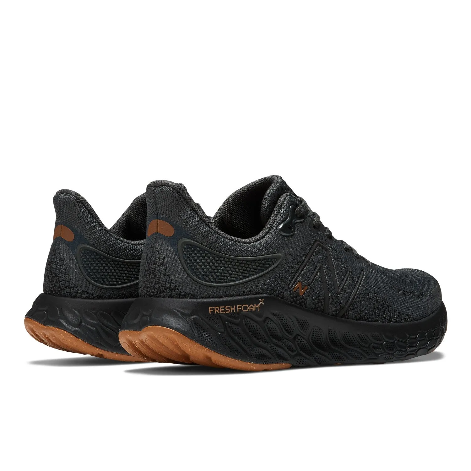 Men's New Balance Fresh Foam X 1080v12 Lounge Around Color: Blacktop with Black and Copper Metallic