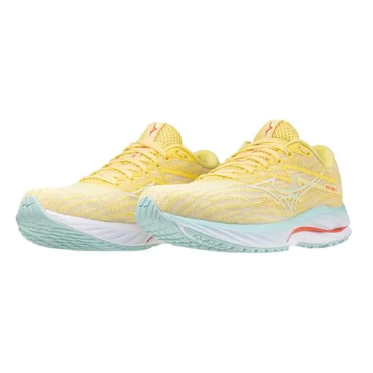 Mizuno | Wave Rider 27 | Women's | Anise Flower/White