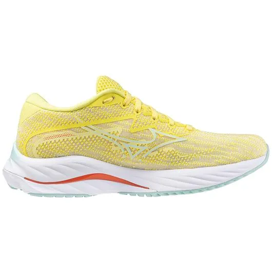 Mizuno | Wave Rider 27 | Women's | Anise Flower/White