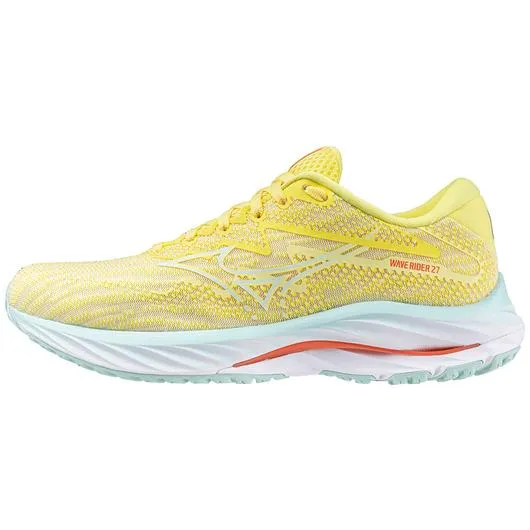 Mizuno | Wave Rider 27 | Women's | Anise Flower/White