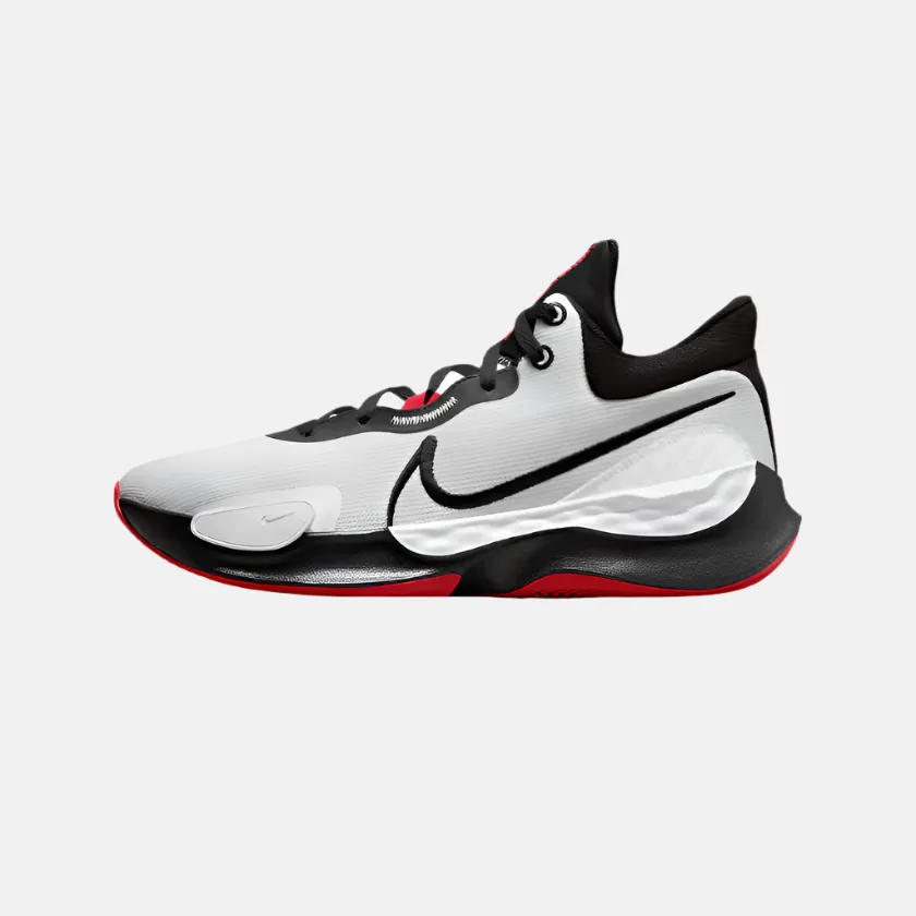 Nike Elevate 3 Men's Basketball Shoes -White/Pure Platinum/Black