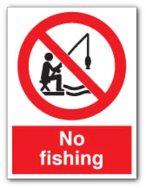 No fishing