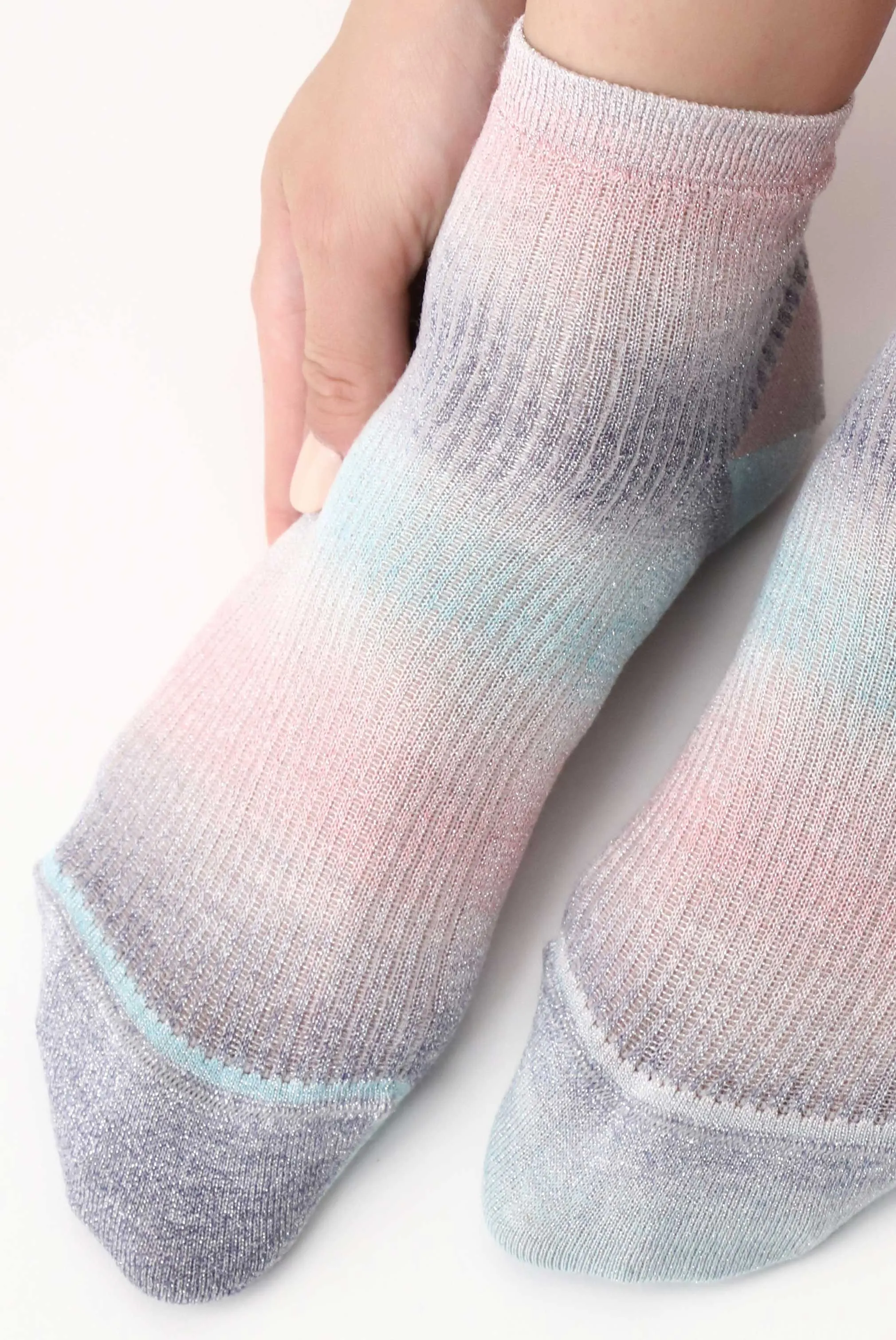 Oroblu Glowing Multicoloured Crew Socks