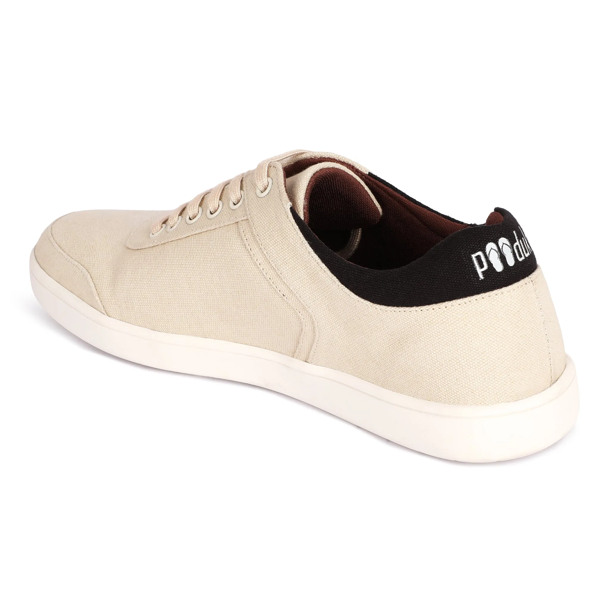 Paaduks Dan Eco-Sole Beige Sneakers (Unisex)