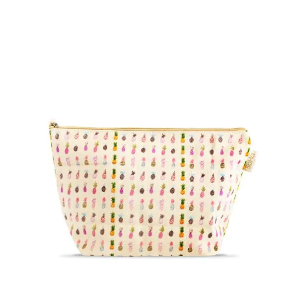 Pineapple Cosmetic Bag, Large