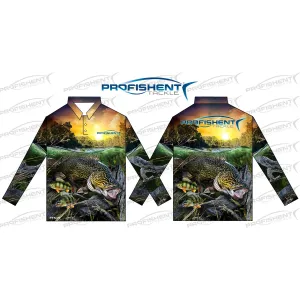 Profishent Tackle Sublimated Long Sleeve Adult Cod/Redfin