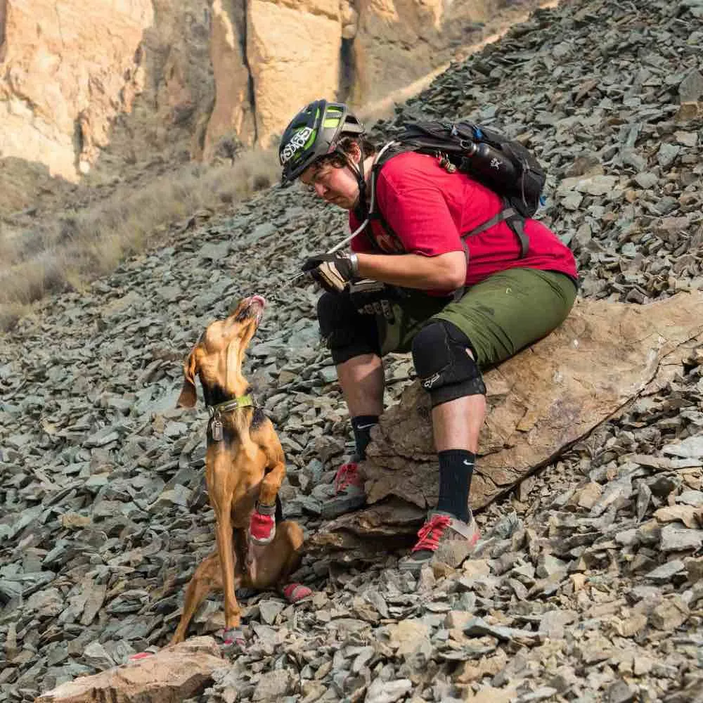 Ruffwear Grip Trex All-Terrain Dog Boots (Red Currant)