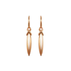 Stiletto Earring Small - 18K Rose Gold Vermeil