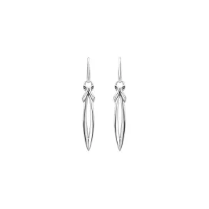 Stiletto Earring Small - Sterling Silver