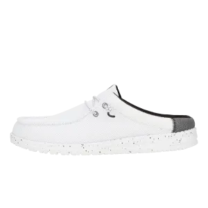 Wally Slip Varsity - White/Black