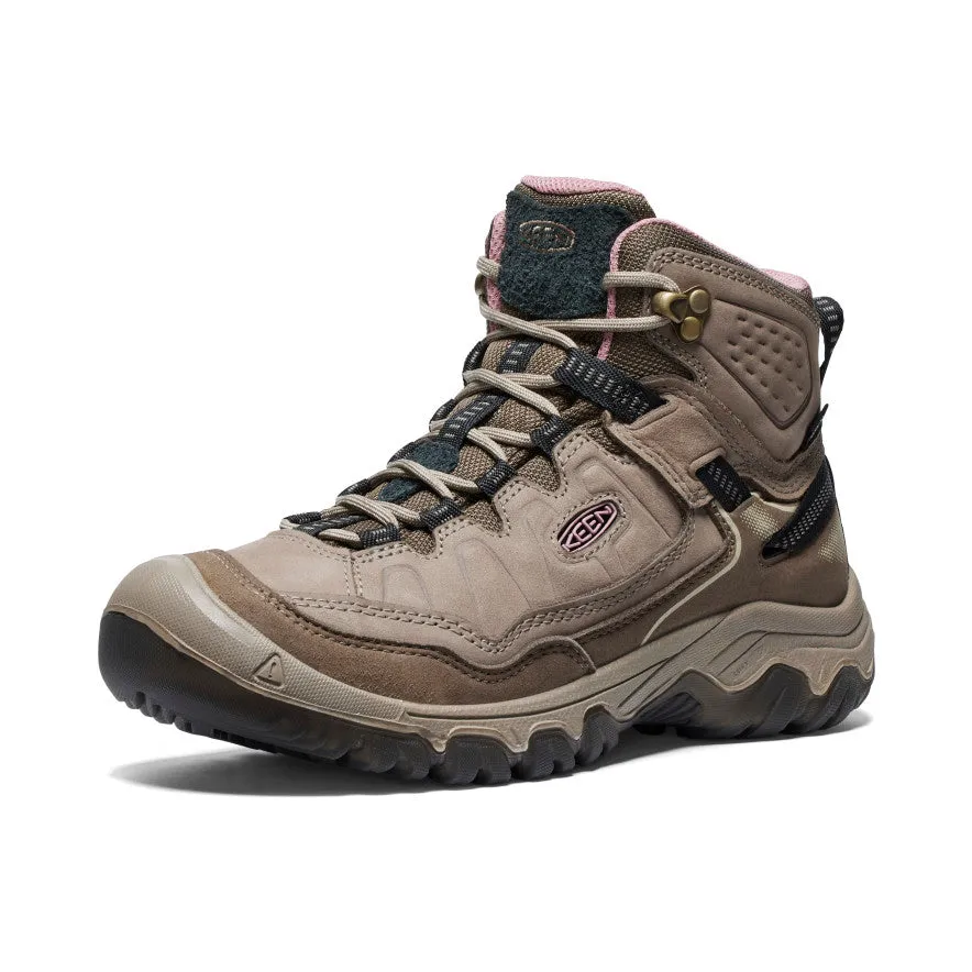 Women's Targhee IV Waterproof Hiking Boot  |  Brindle/Nostalgia Rose