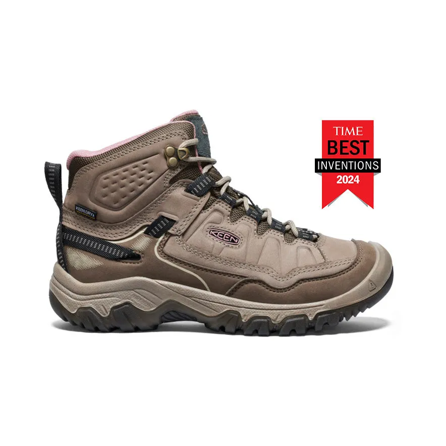 Women's Targhee IV Waterproof Hiking Boot  |  Brindle/Nostalgia Rose