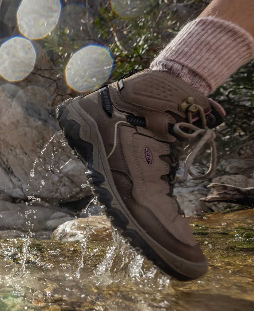 Women's Targhee IV Waterproof Hiking Boot  |  Brindle/Nostalgia Rose